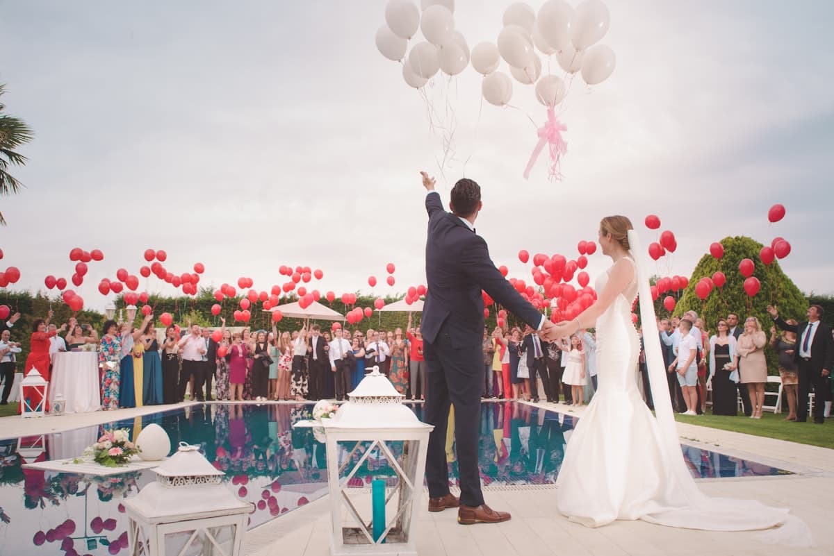 Paisaje o momento de boda